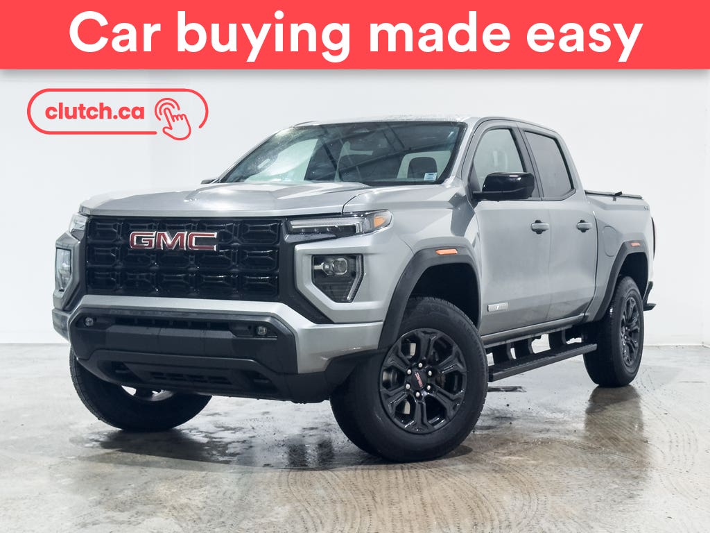 Silver 2024 GMC Canyon Pickup Truck Four-Wheel Drive Automatic