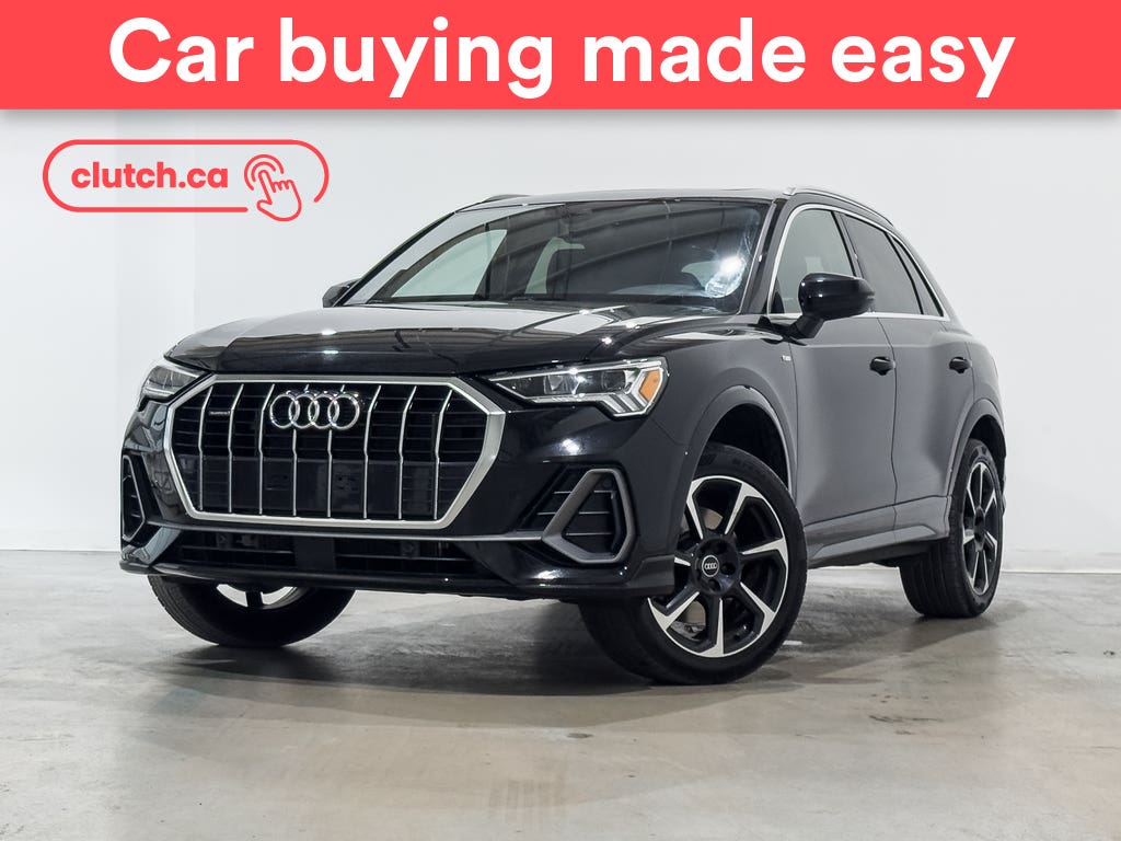 Black 2024 Audi Q3 SUV / Crossover Automatic
