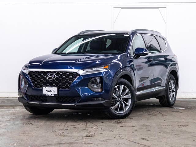 Blue 2020 Hyundai Santa Fe