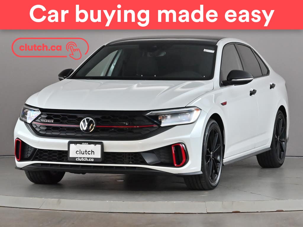 White 2024 Volkswagen Jetta GLI Sedan Front-Wheel Drive Automatic