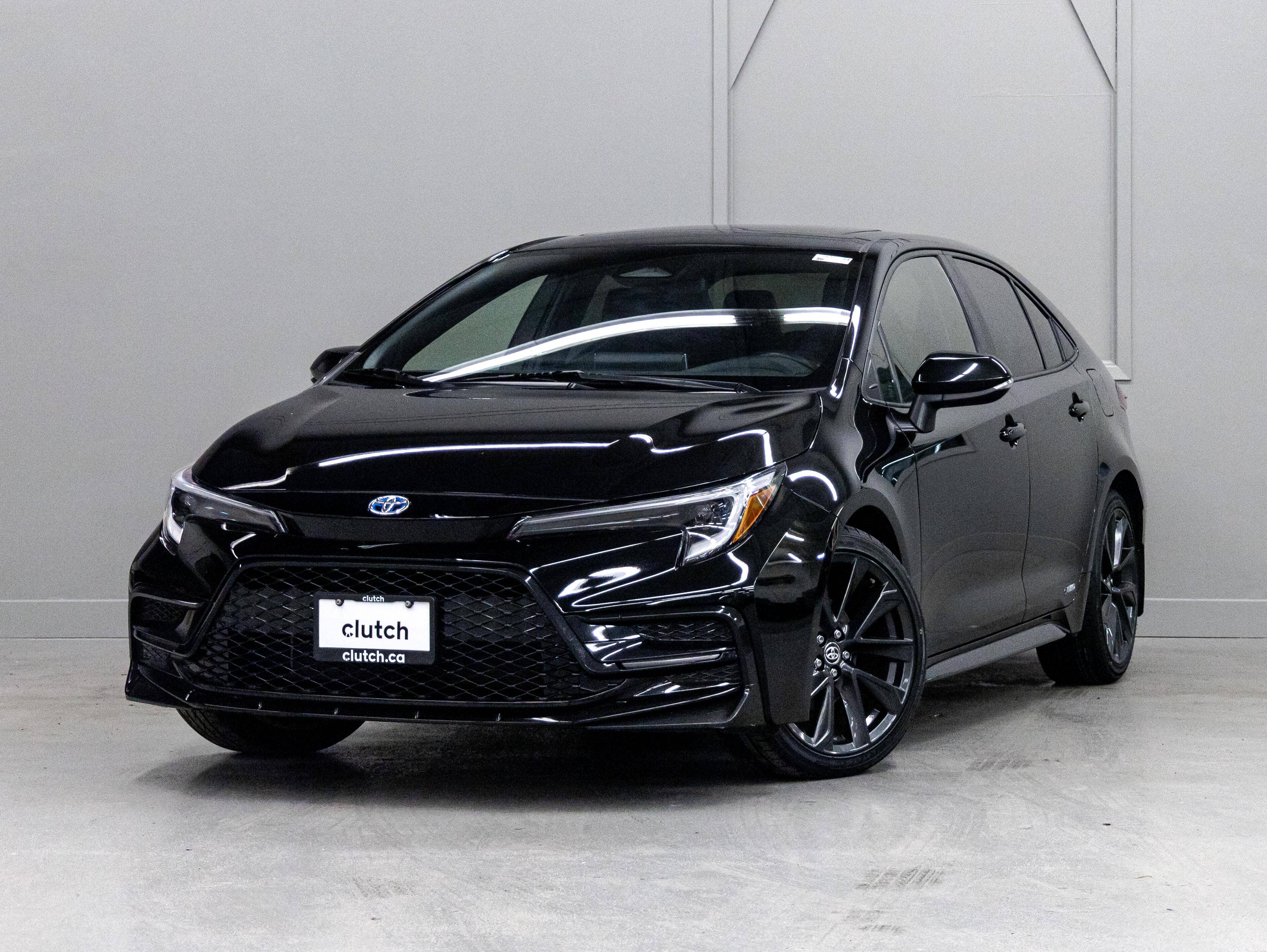 Black 2024 Toyota Corolla Hybrid Sedan  Automatic