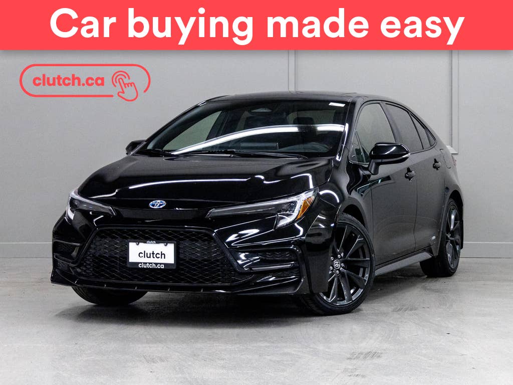 Black 2024 Toyota Corolla Hybrid Sedan Automatic