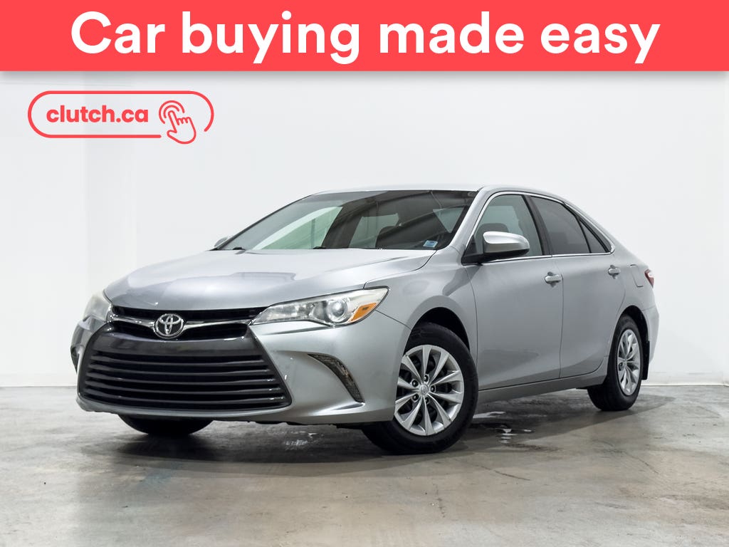 Silver 2017 Toyota Camry Sedan Front-Wheel Drive Automatic