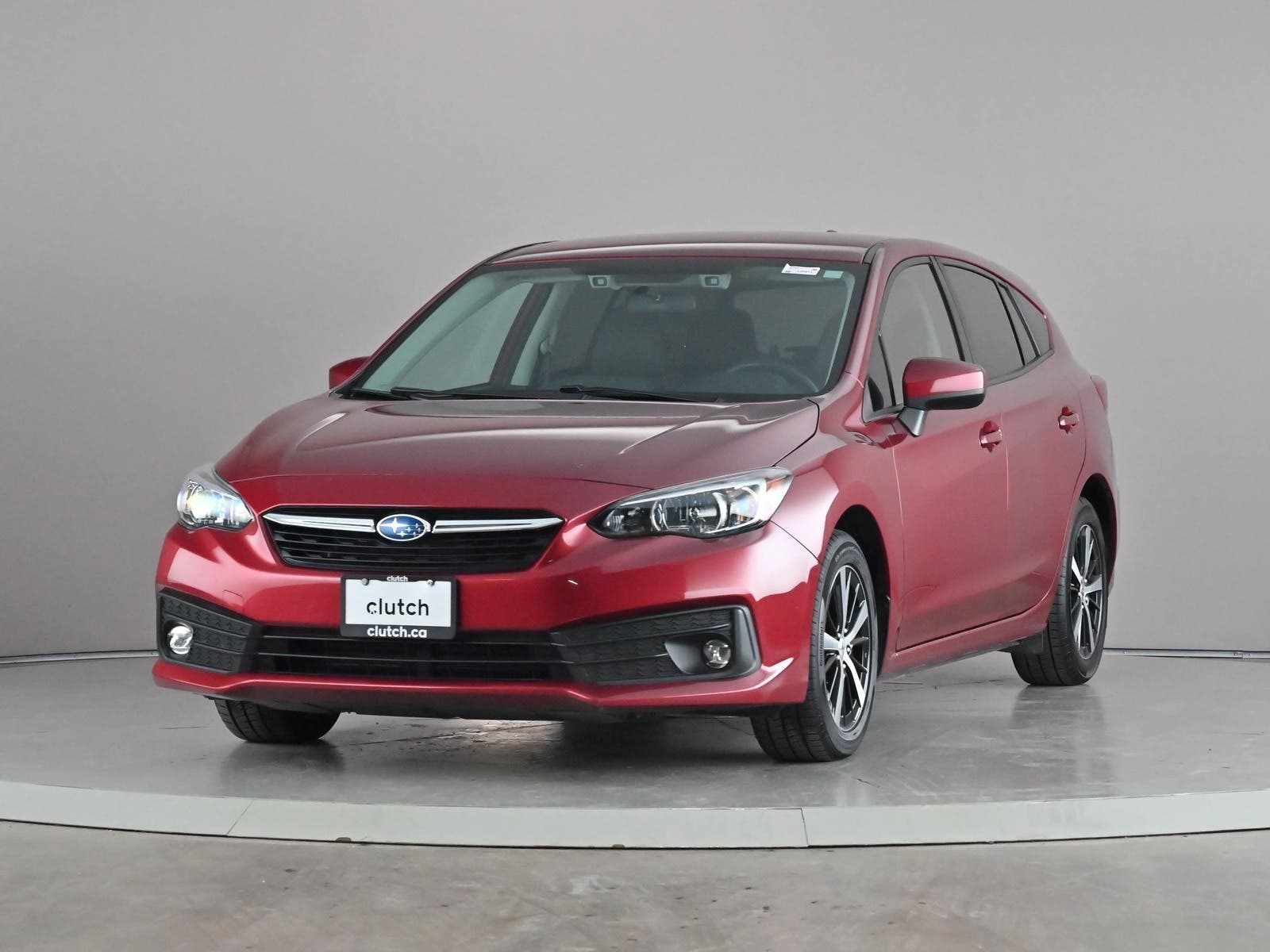 Red 2021 Subaru Impreza Wagon  Automatic