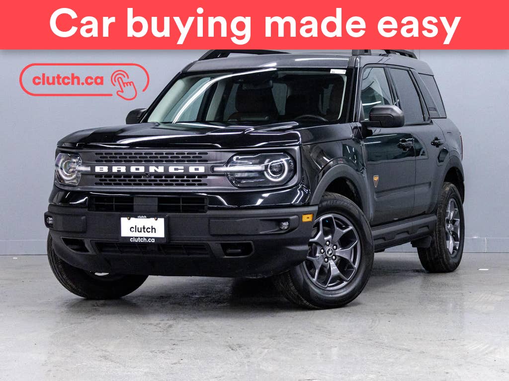 Black 2023 Ford Bronco Sport SUV / Crossover All-Wheel Drive Automatic