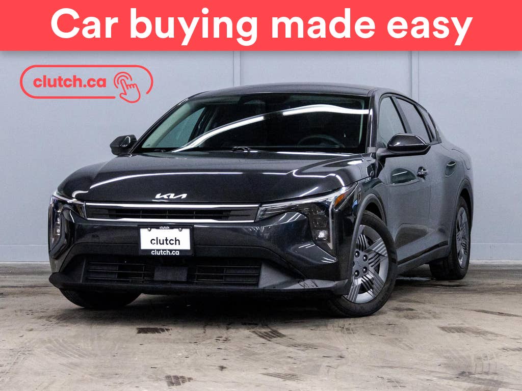 Gray 2025 Kia K4 Sedan Front-Wheel Drive Automatic