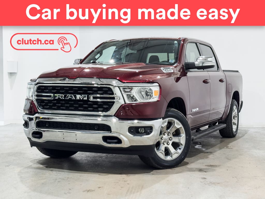 Red 2022 RAM 1500 Pickup Truck Four-Wheel Drive Automatic