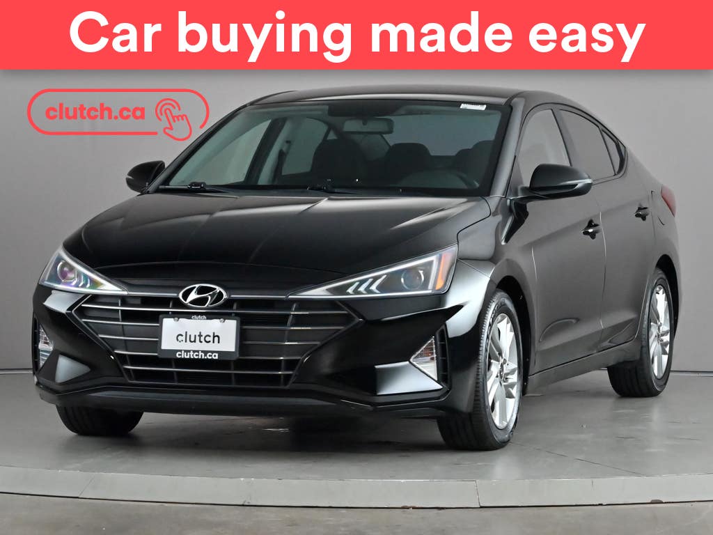 Black 2019 Hyundai Elantra Sedan Automatic