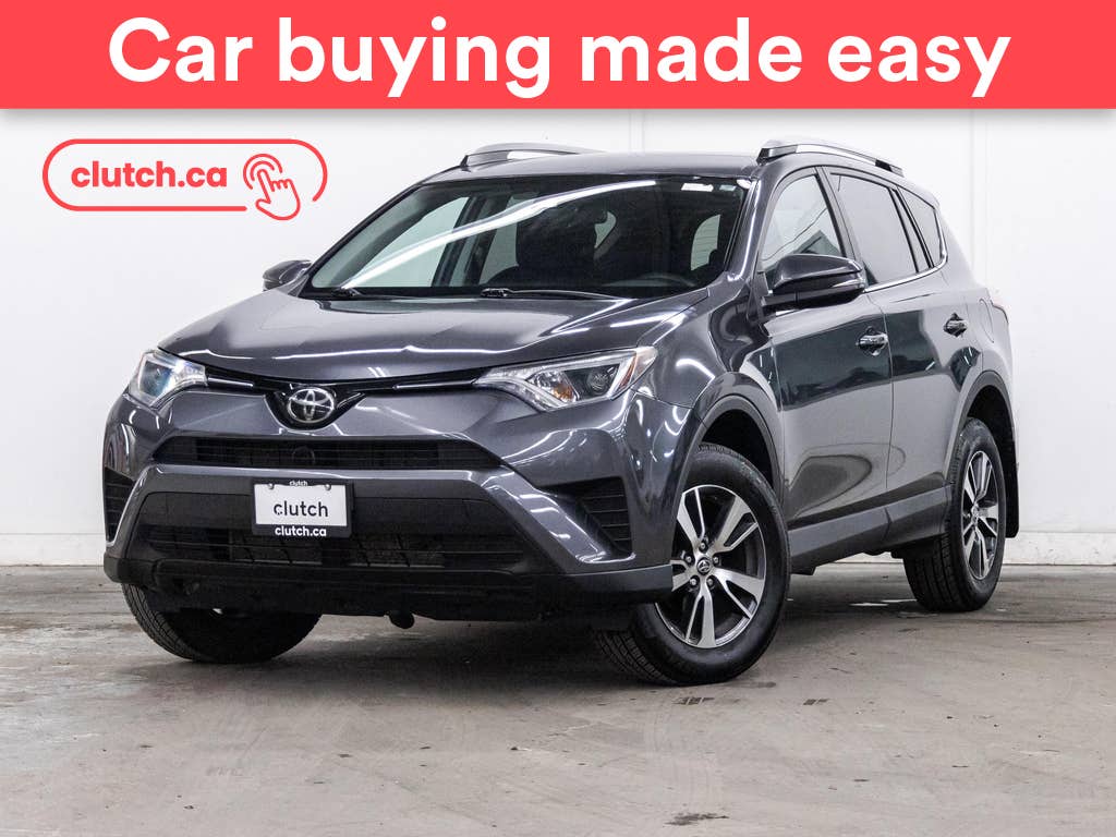 Gray 2018 Toyota RAV4 LE AWD SUV / Crossover All-Wheel Drive Automatic