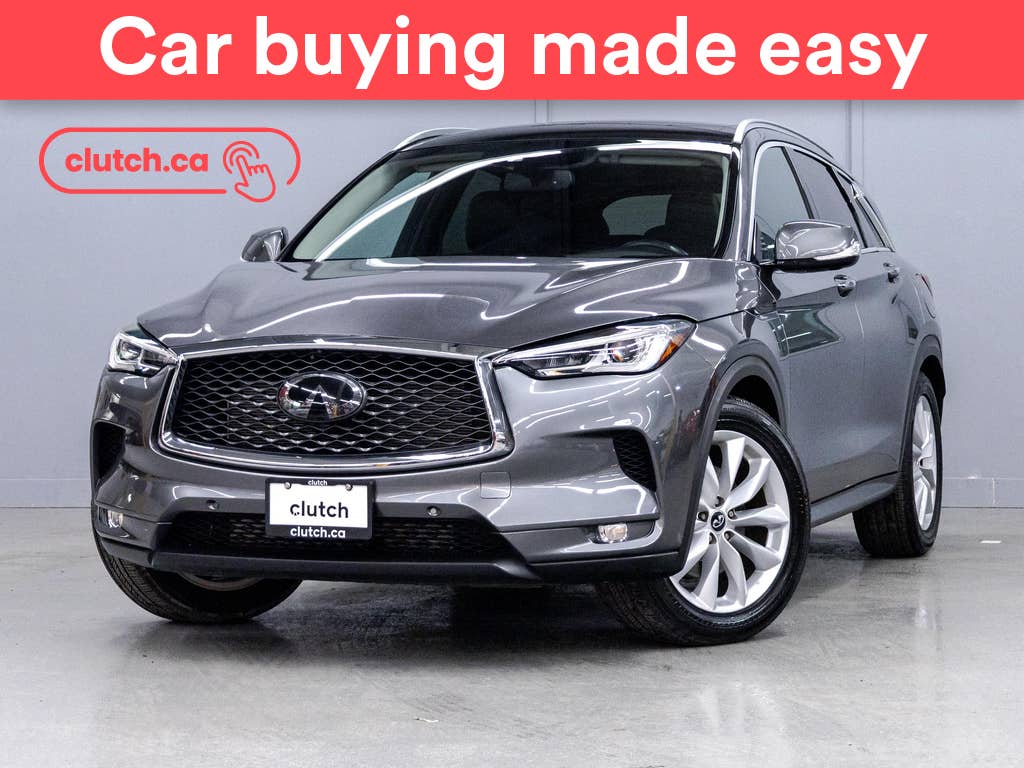 Gray 2019 INFINITI QX50 SUV / Crossover Automatic