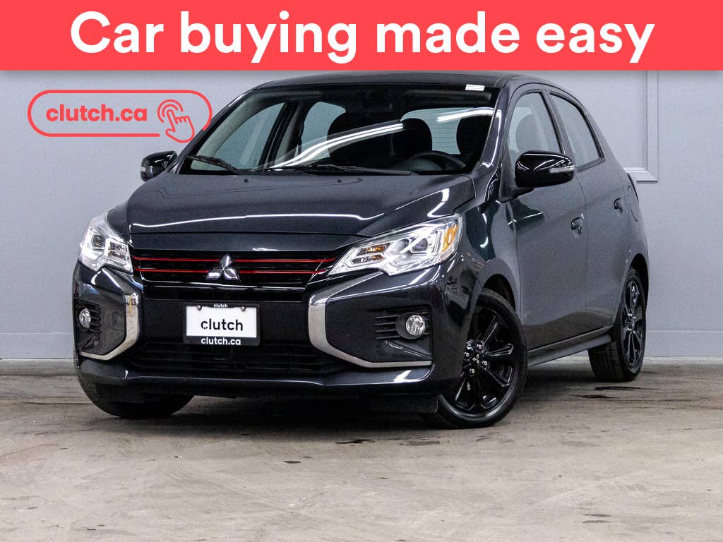 Black 2024 Mitsubishi Mirage Hatchback Automatic