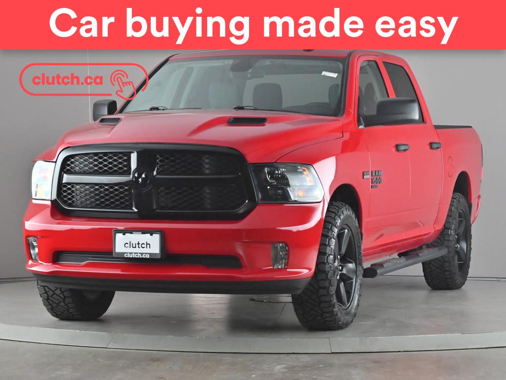 Red 2022 RAM 1500 Classic Express Crew Cab 4WD Pickup Truck Four-Wheel Drive Automatic