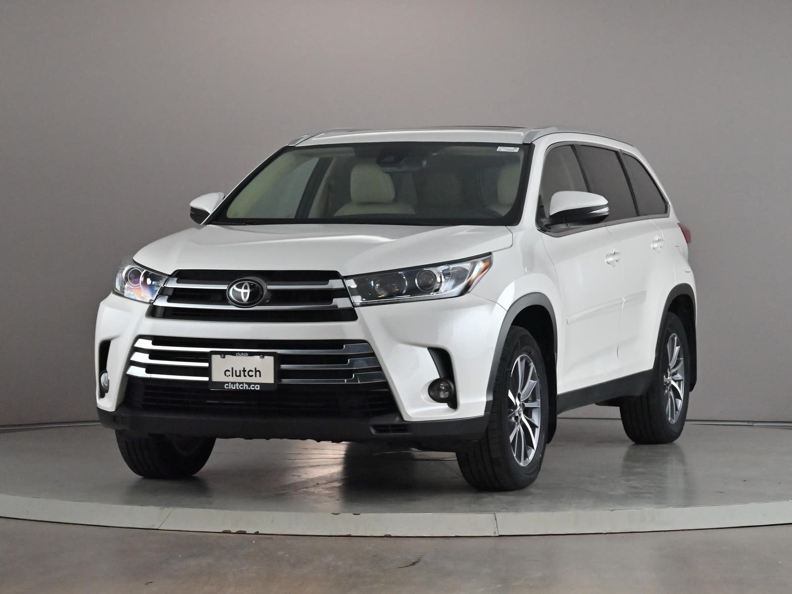 Silver 2019 Toyota Highlander SUV / Crossover All-Wheel Drive Automatic
