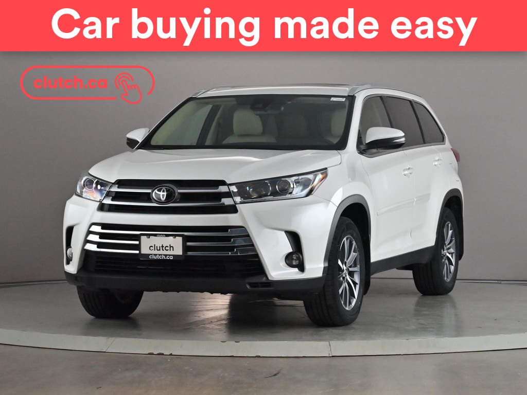 Silver 2019 Toyota Highlander SUV / Crossover All-Wheel Drive Automatic