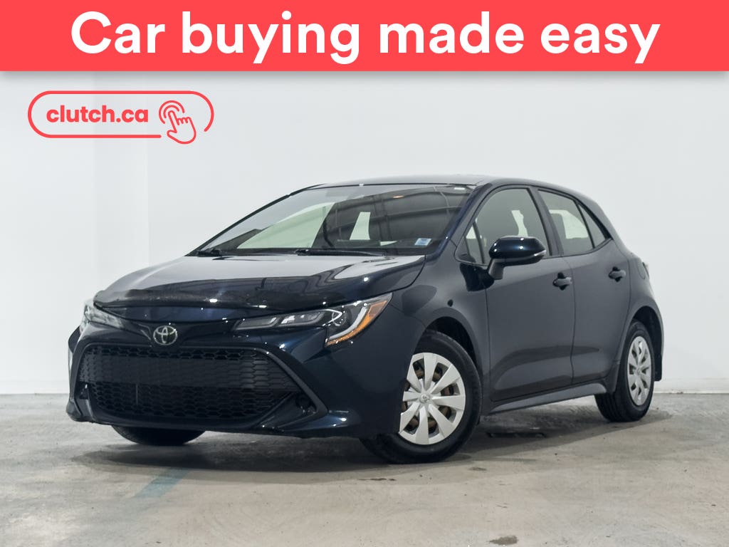 Blue 2020 Toyota Corolla Hatchback Automatic