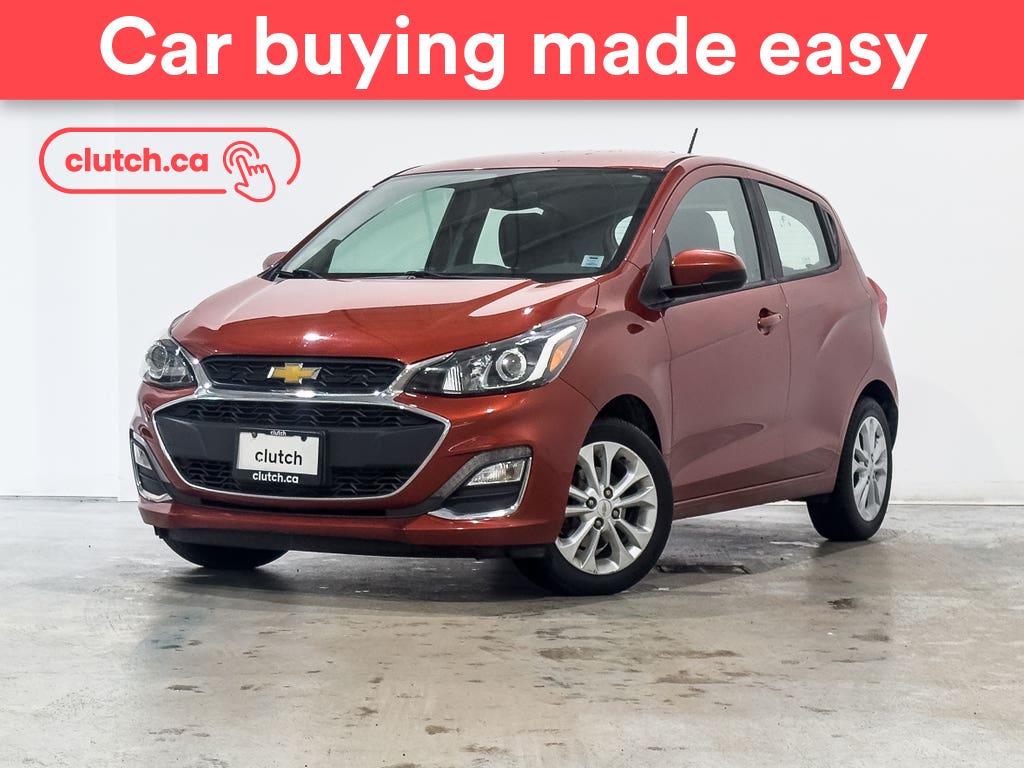 Red 2021 Chevrolet Spark Hatchback Front-Wheel Drive Automatic