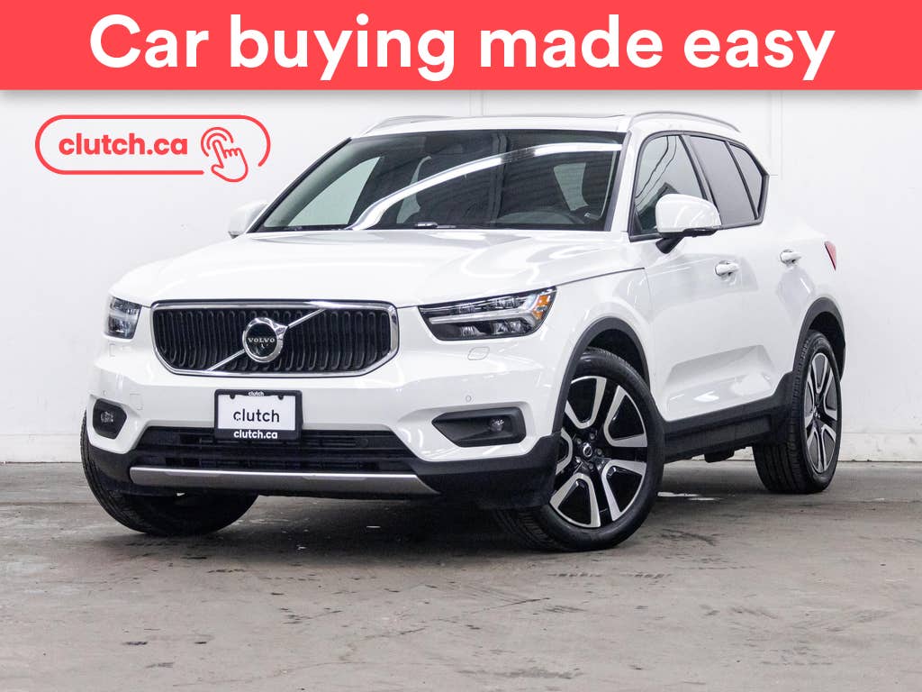 White 2022 Volvo XC40 SUV / Crossover All-Wheel Drive Automatic