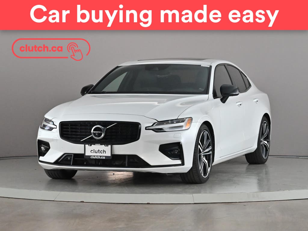 White 2022 Volvo S60 Sedan All-Wheel Drive Automatic