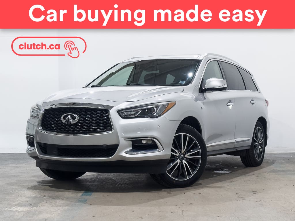 Silver 2019 INFINITI QX60 SUV / Crossover All-Wheel Drive Automatic