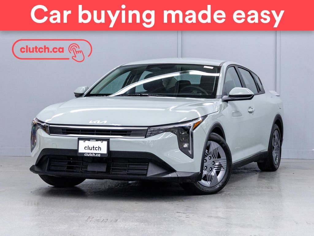 Gray 2025 Kia K4 Sedan Front-Wheel Drive Automatic