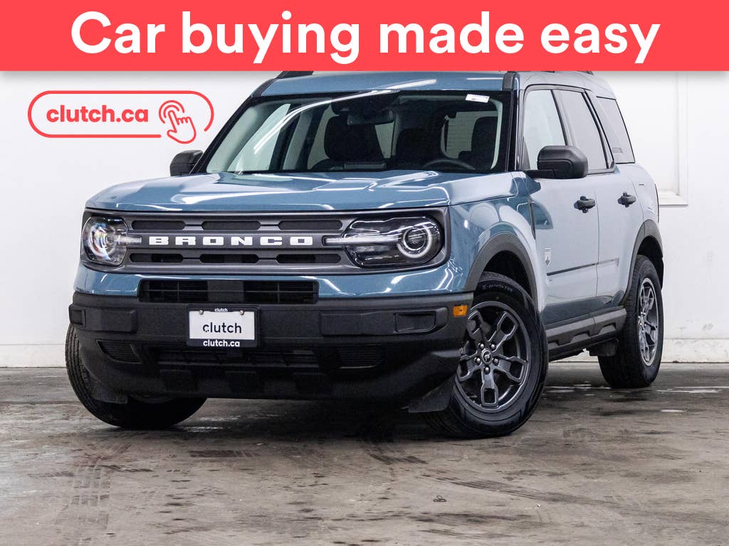 Blue 2022 Ford Bronco Sport Big Bend AWD SUV / Crossover All-Wheel Drive Automatic