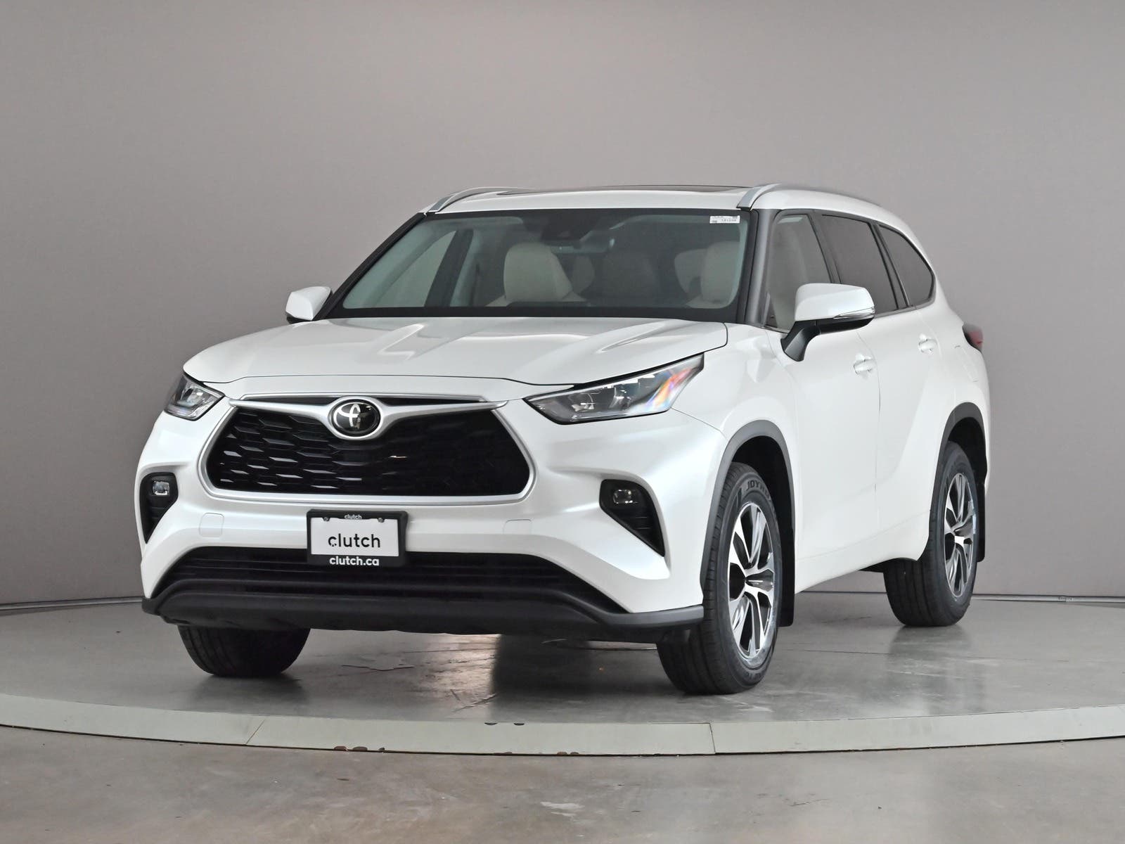 White 2020 Toyota Highlander SUV / Crossover All-Wheel Drive Automatic