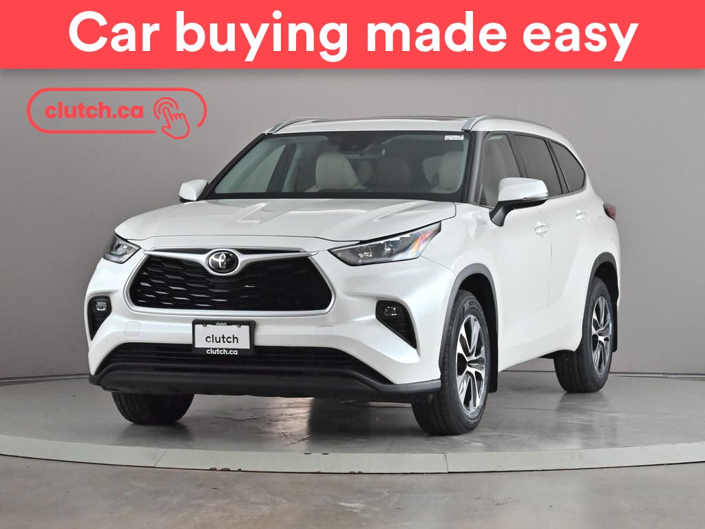 White 2020 Toyota Highlander SUV / Crossover All-Wheel Drive Automatic