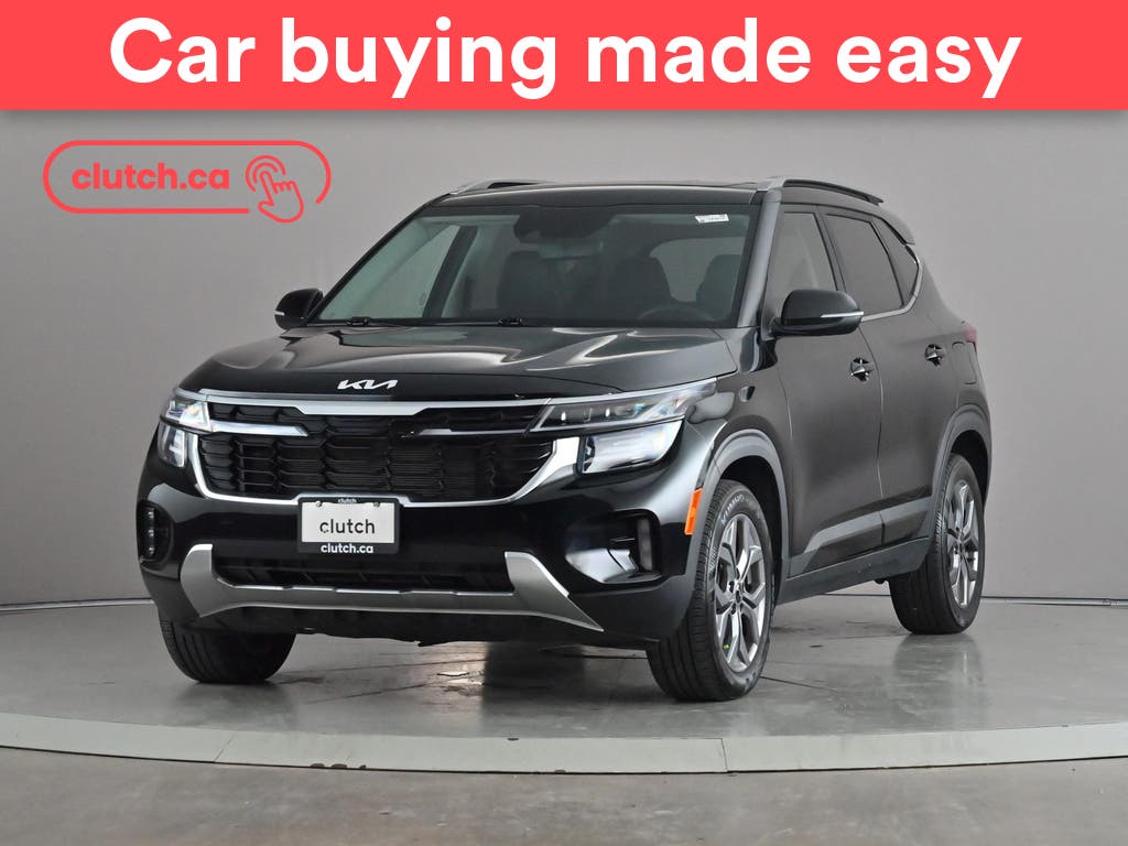 Black 2025 Kia Seltos SUV / Crossover All-Wheel Drive Automatic