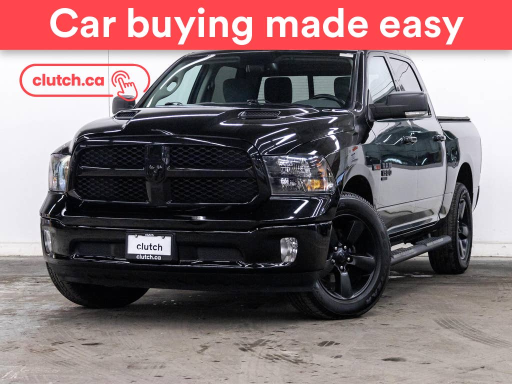 Black 2019 RAM 1500 Pickup Truck Four-Wheel Drive Automatic