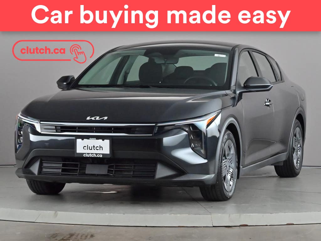 Gray 2025 Kia K4 Sedan Front-Wheel Drive Automatic