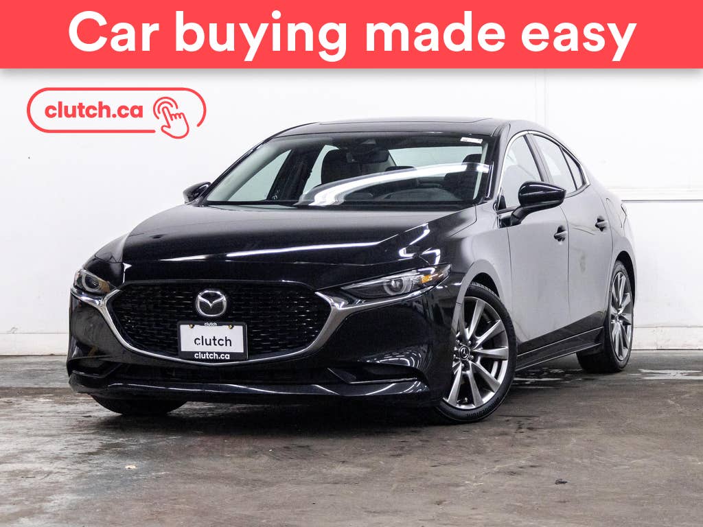 Black 2020 Mazda MAZDA3 GT Sedan AWD Sedan Automatic
