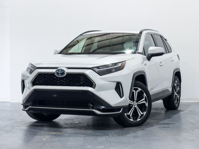 White 2023 Toyota RAV4 Prime