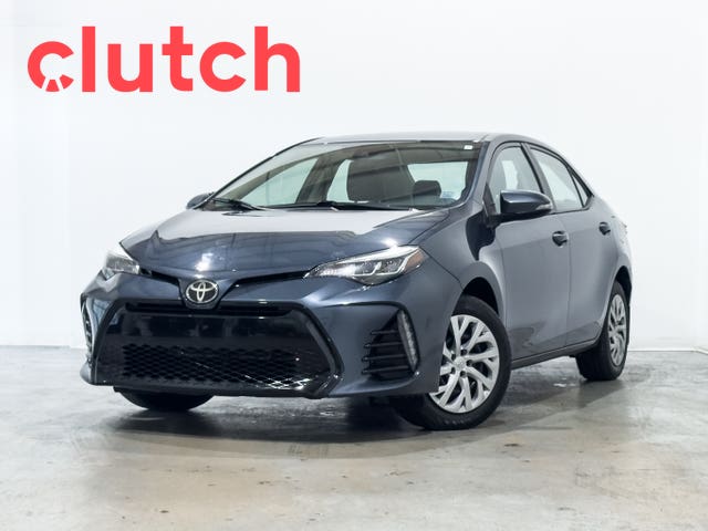 Gray 2017 Toyota Corolla Sedan Front-Wheel Drive Automatic