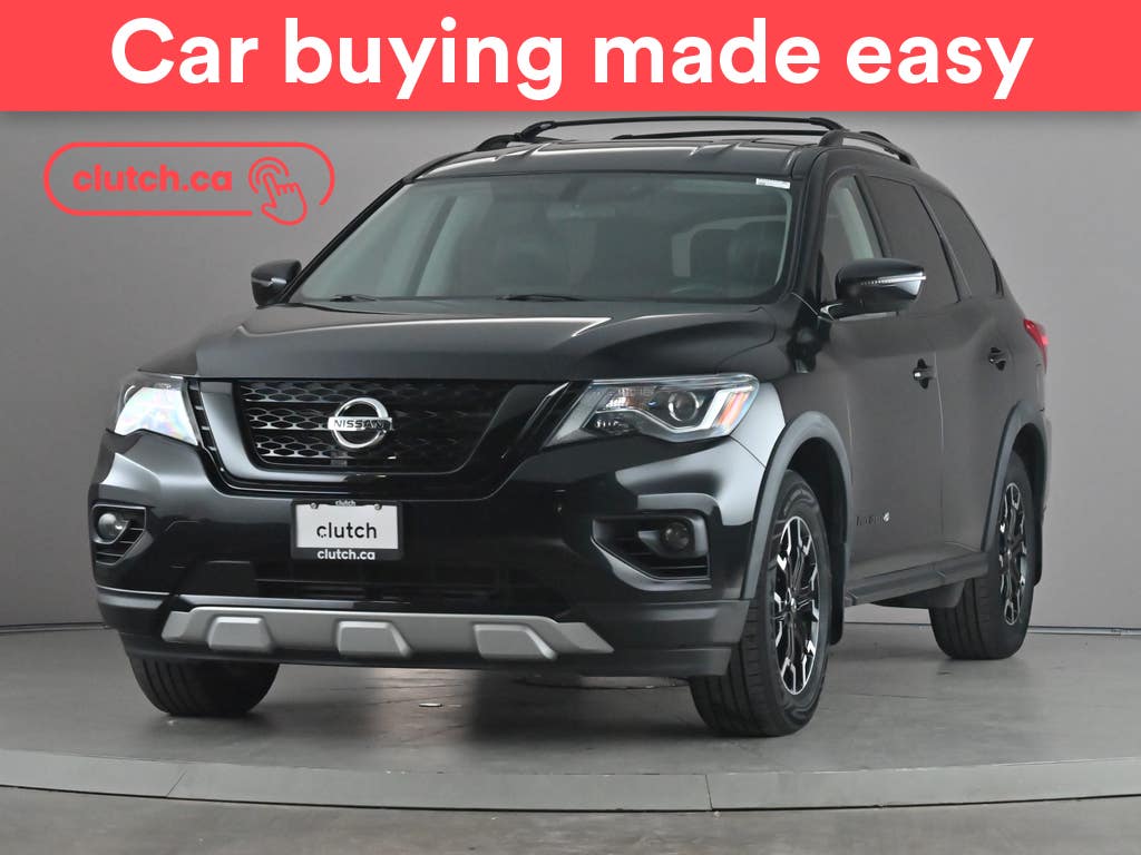 Black 2019 Nissan Pathfinder SV 4WD SUV / Crossover Four-Wheel Drive Automatic