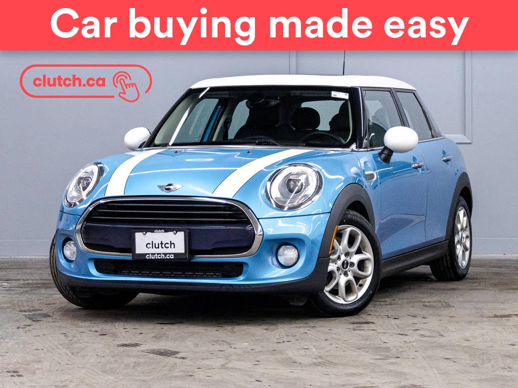 White 2017 MINI Cooper Hatchback Front-Wheel Drive Automatic