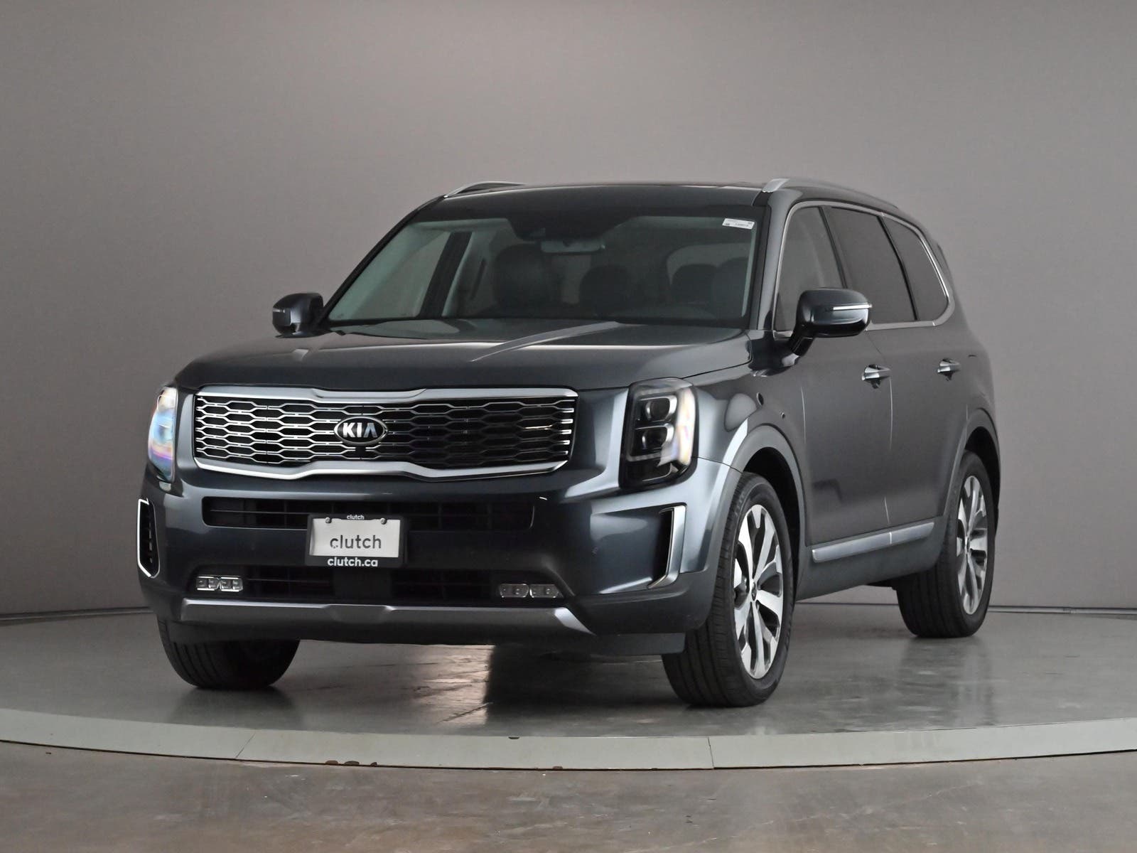 Gray 2021 Kia Telluride SUV / Crossover All-Wheel Drive Automatic