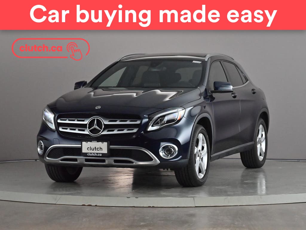 Blue 2018 Mercedes-Benz GLA SUV / Crossover All-Wheel Drive Automatic