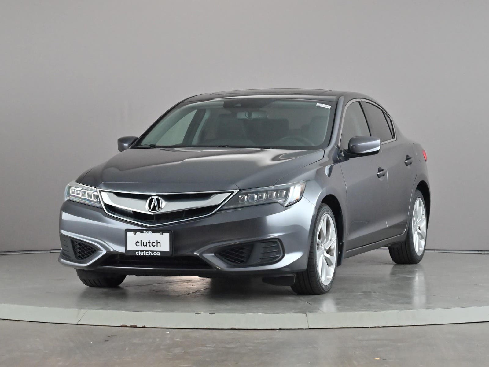 Gray 2018 Acura ILX Sedan Front-Wheel Drive Automatic