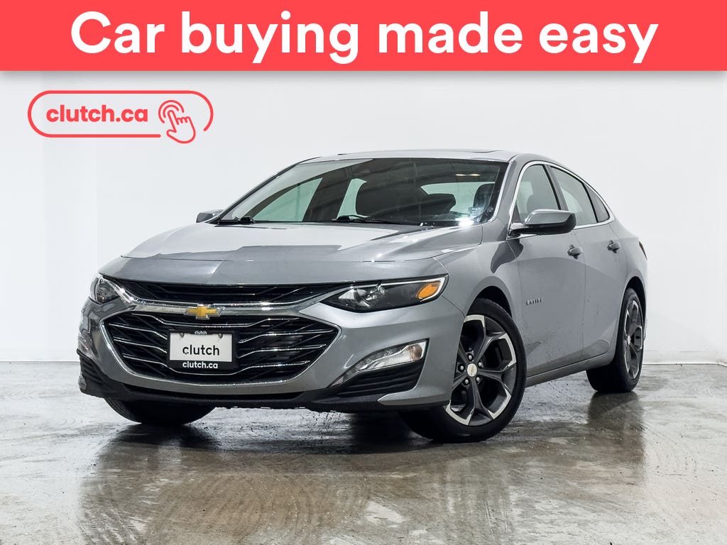 Gray 2024 Chevrolet Malibu Sedan Front-Wheel Drive Automatic