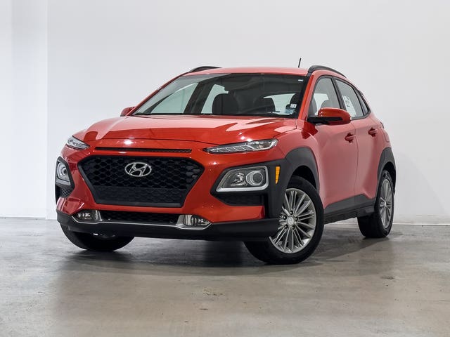 Orange 2020 Hyundai Kona