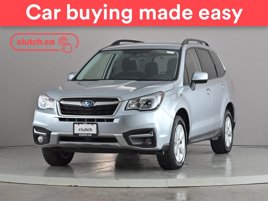 Silver 2018 Subaru Forester SUV / Crossover Automatic