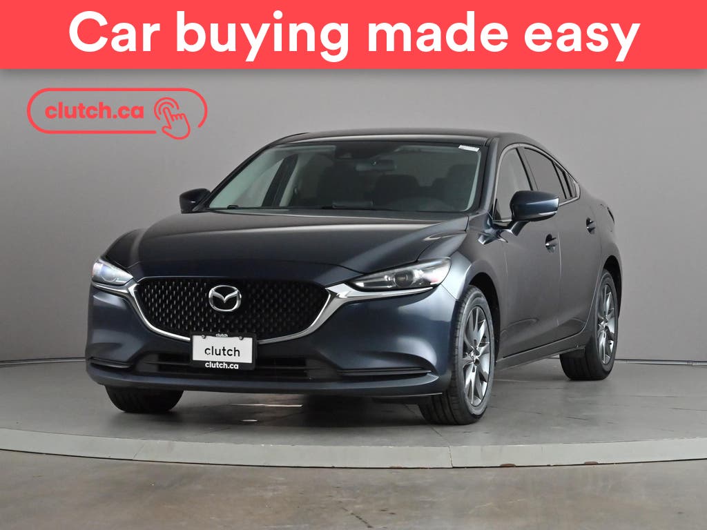 Blue 2021 Mazda MAZDA6 Sedan Front-Wheel Drive Automatic