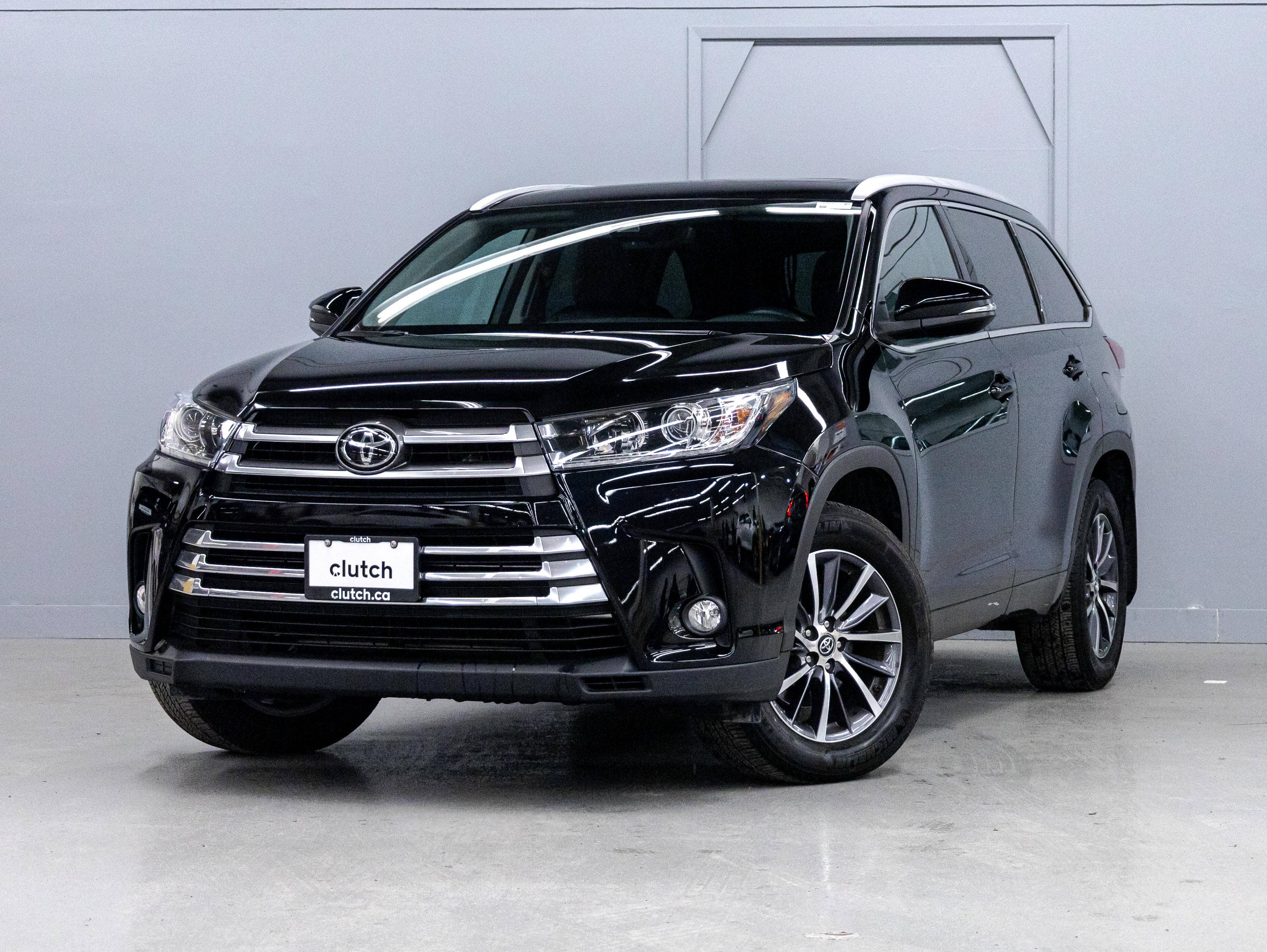 Black 2017 Toyota Highlander SUV / Crossover All-Wheel Drive Automatic