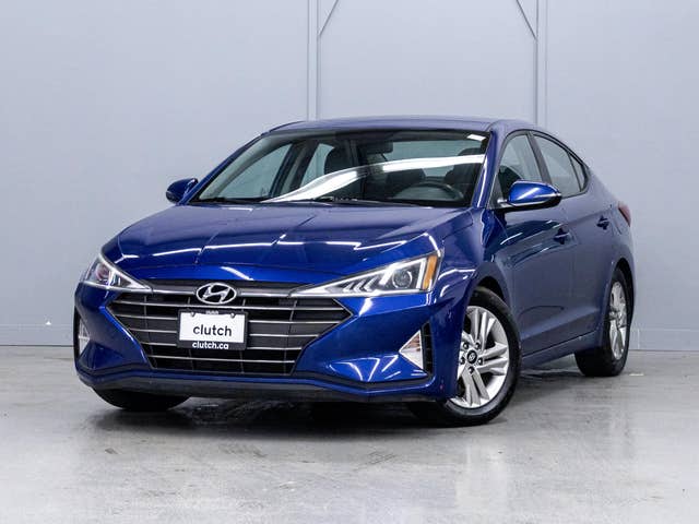 Blue 2019 Hyundai Elantra