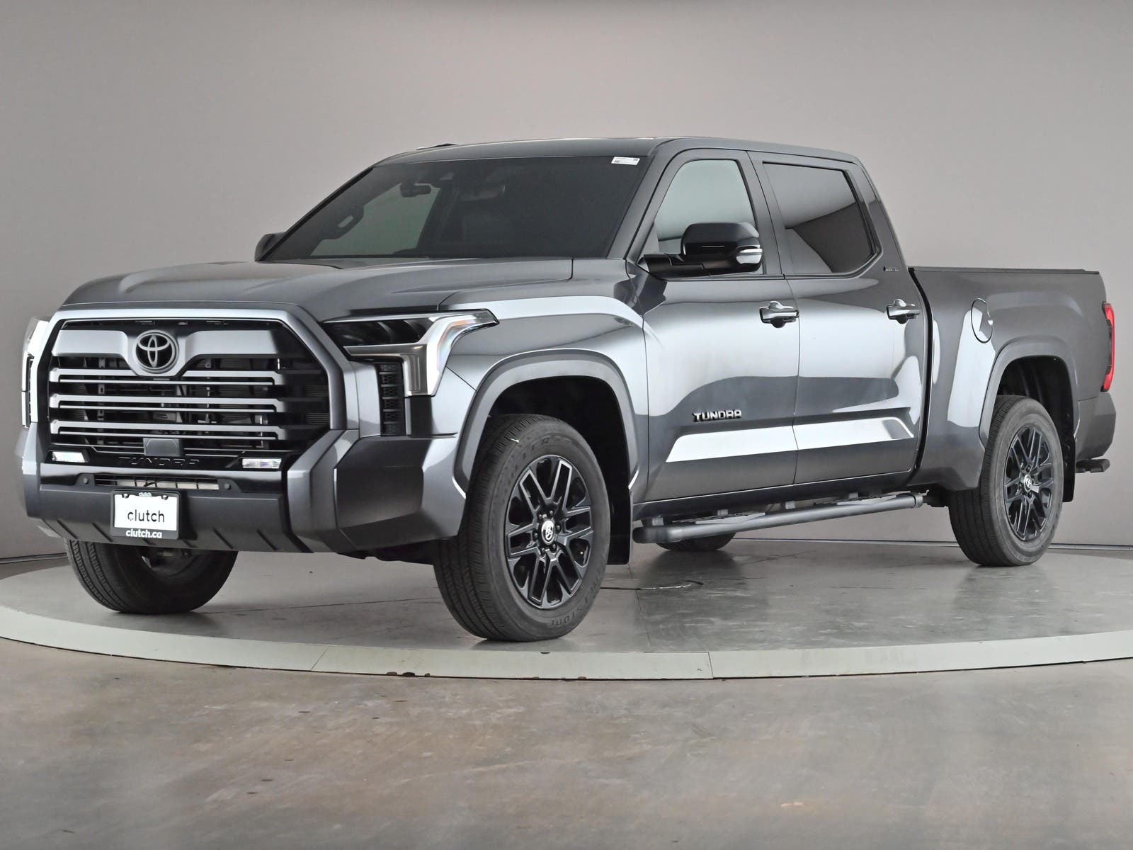 Gray 2025 Toyota Tundra Pickup Truck Four-Wheel Drive Automatic