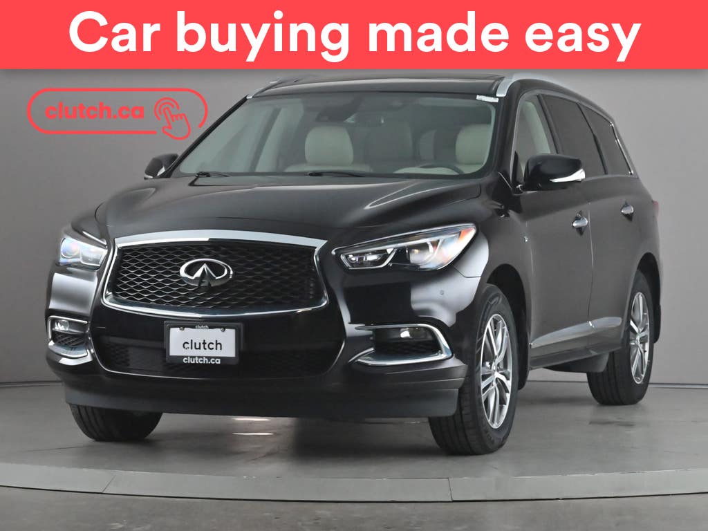 Black 2020 INFINITI QX60 Pure AWD SUV / Crossover All-Wheel Drive Automatic