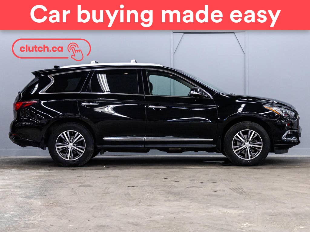 Black 2018 INFINITI QX60 SUV / Crossover All-Wheel Drive Automatic