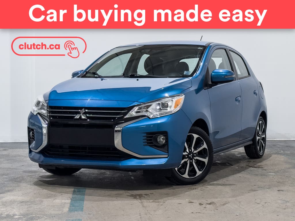 Blue 2024 Mitsubishi Mirage Hatchback Automatic