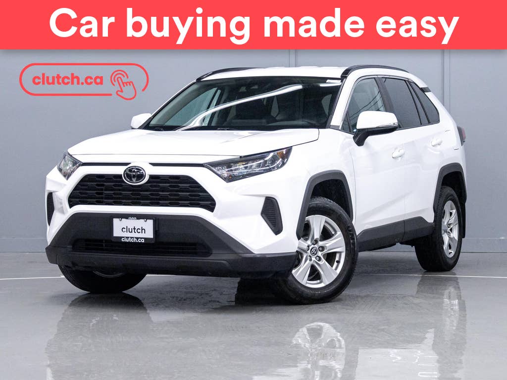 White 2019 Toyota RAV4 SUV / Crossover All-Wheel Drive Automatic