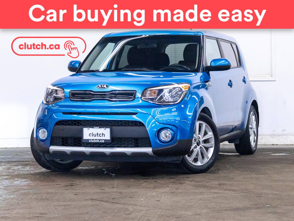 Blue 2018 Kia Soul Wagon Automatic